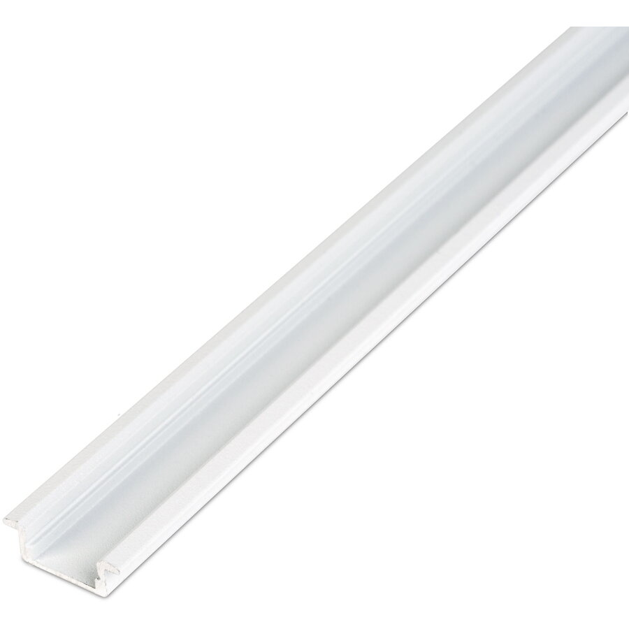 Oferte la Profil Aluminiu LED Incastrat 2m  Sina Profil Banda Tip U  Alb