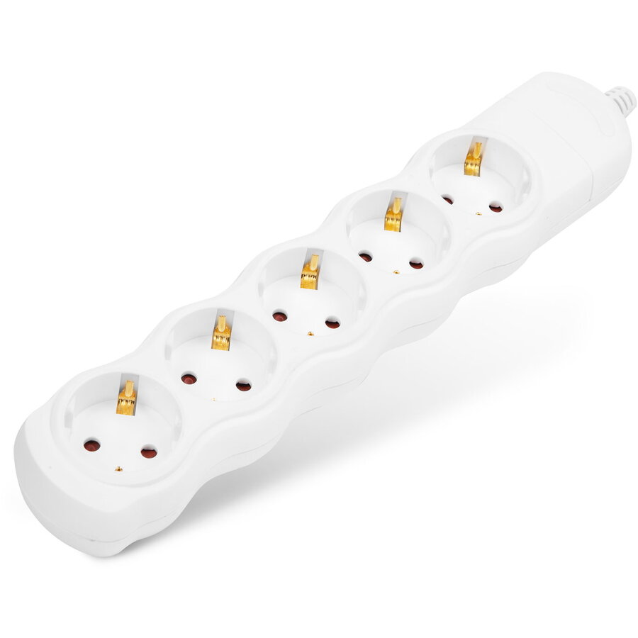 Oferte la Prelungitor 5 Prize Schuko fara Cablu 16A Montaj Personalizat Protectie Copii