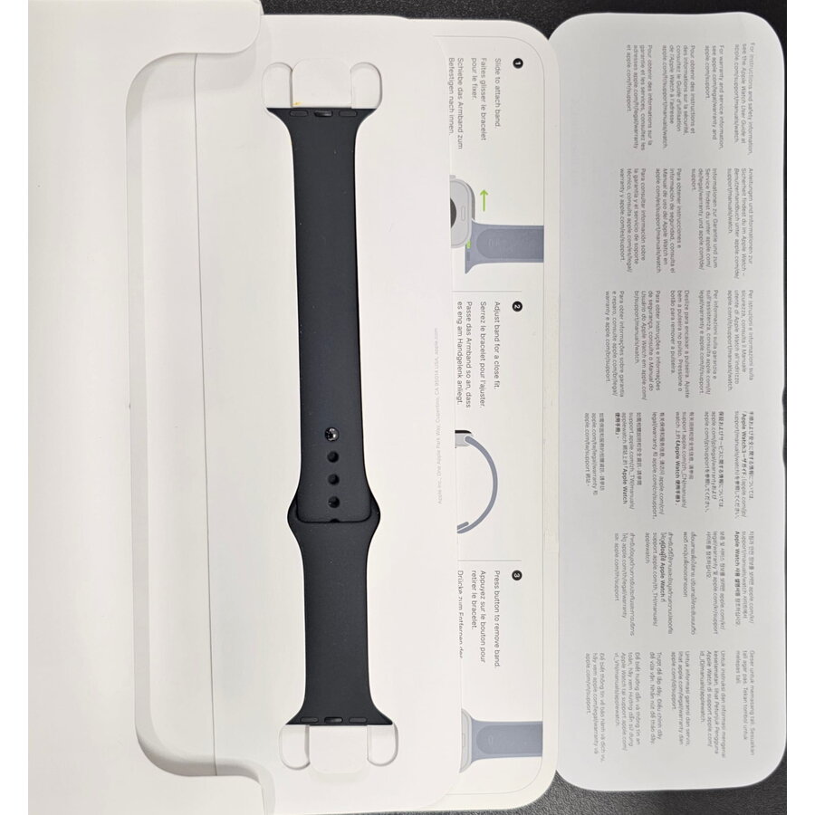 Oferte la Curea smartwatch Resigilat Watch 46mm Sport Band Black Sport Band - XL