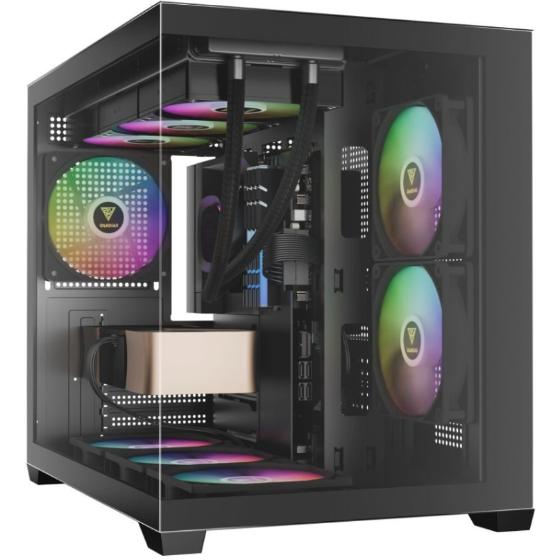 Oferte la Carcasa Aura GC10M V2 ARGB Neagra