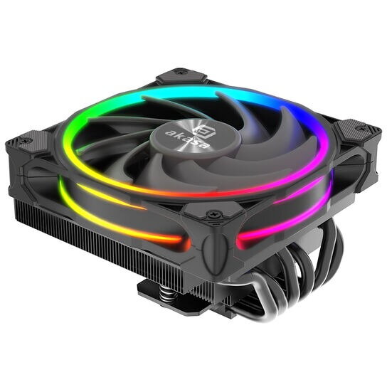 Oferte la Cooler Procesor SOHO H6L M2 Low-Profile ARGB 120mm Negru