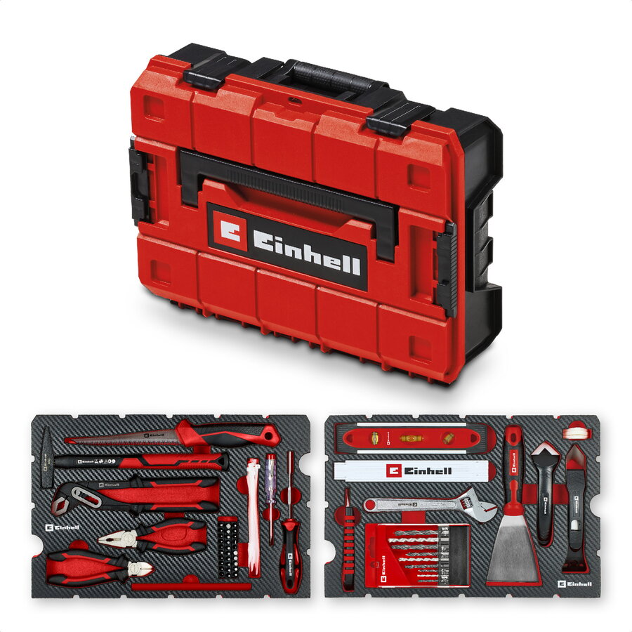 Oferte la E-Case tool case renovation, 78 pieces (black/red)