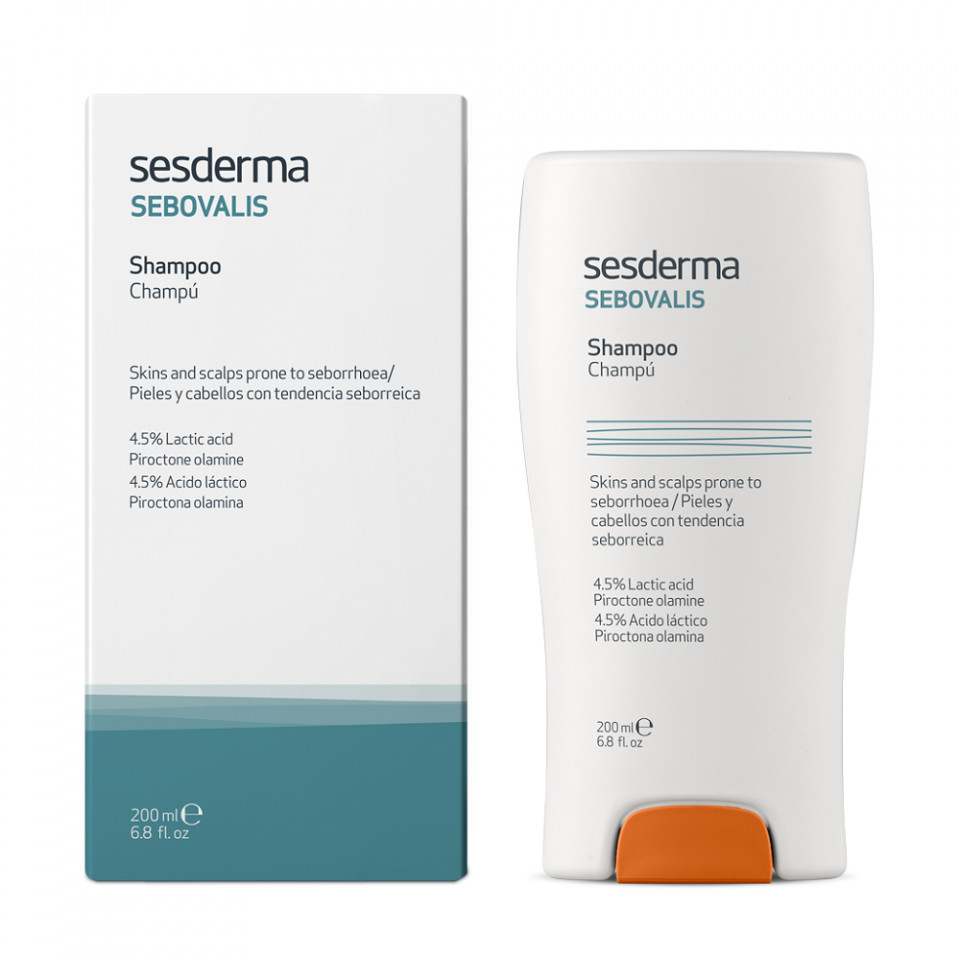 Oferte la Sampon-tratament pentru par cu tendinta seboreica Sesderma Sebovalis, 200 ml (Concentratie: Sampon, Gramaj: 200 ml)