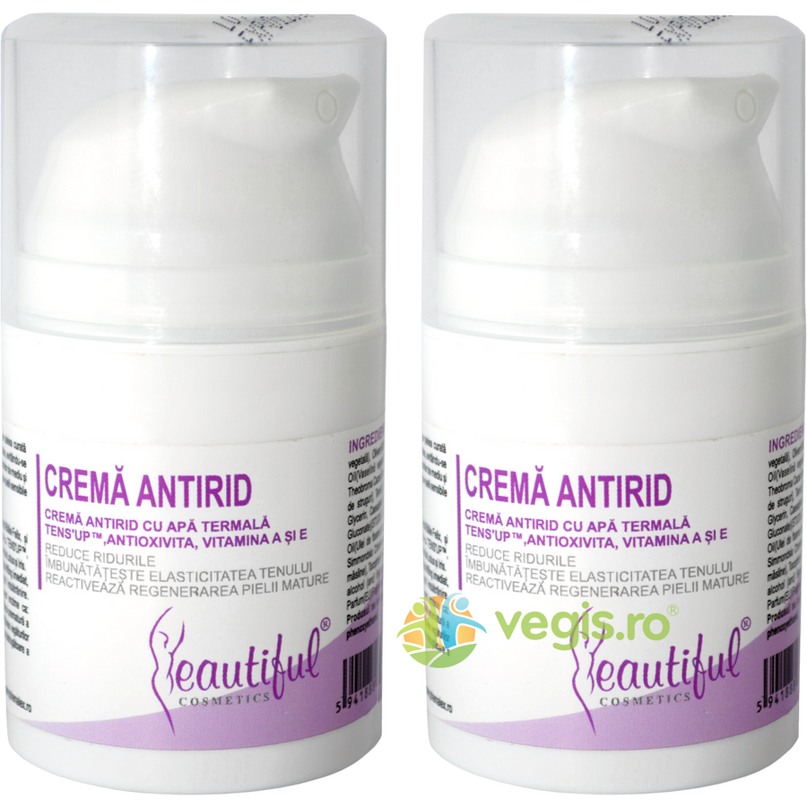 Oferte la Pachet Crema Antirid 50ml+50ml