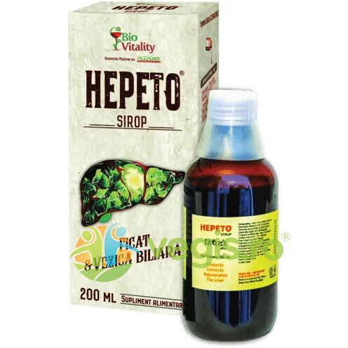 Oferte la Hepeto Sirop (Ficat si Vezica Biliara) 200ml