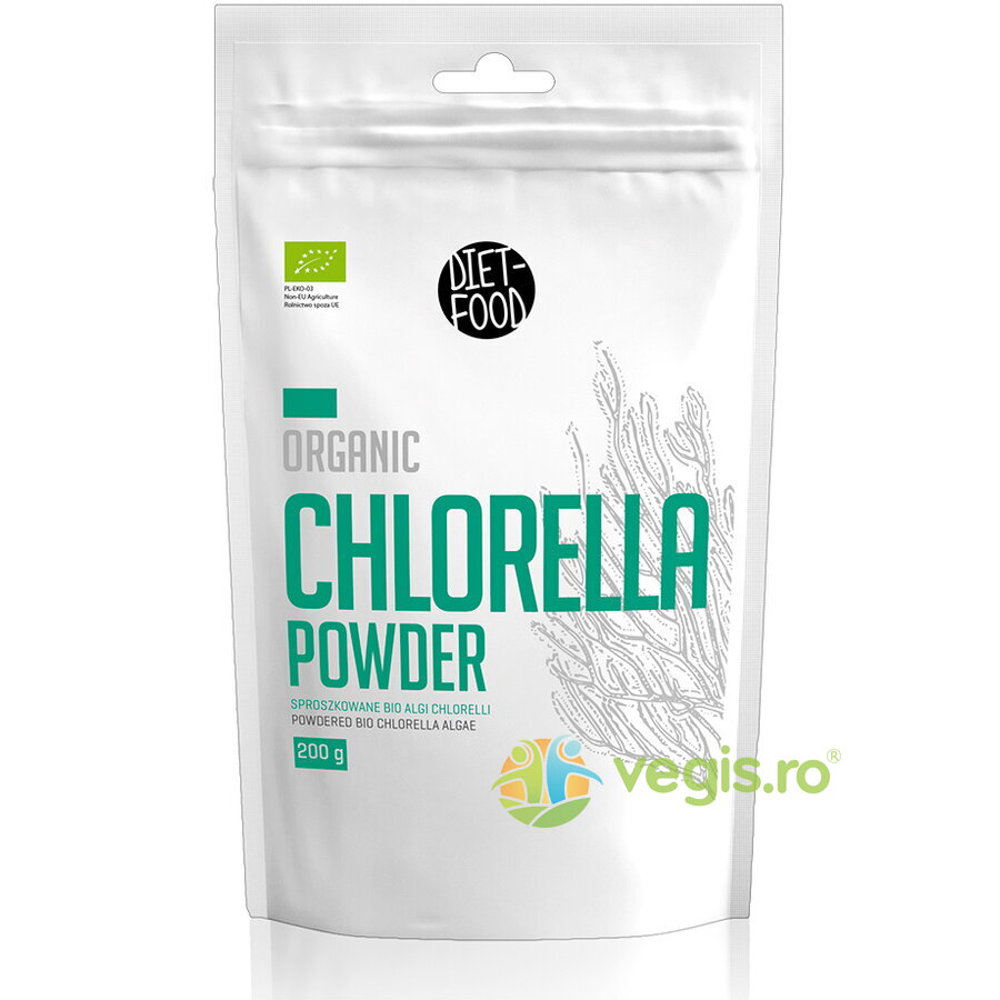 Oferte la Chlorella Pulbere Ecologica/Bio 200g