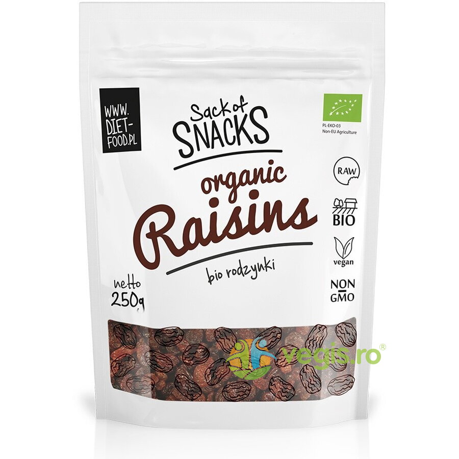 Oferte la Stafide Sultana Ecologice/Bio 250g