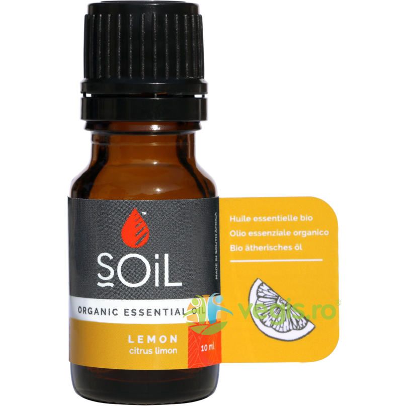 Oferte la Ulei Esential de Lamaie (Lemon) Ecologic/Bio 10ml SOiL