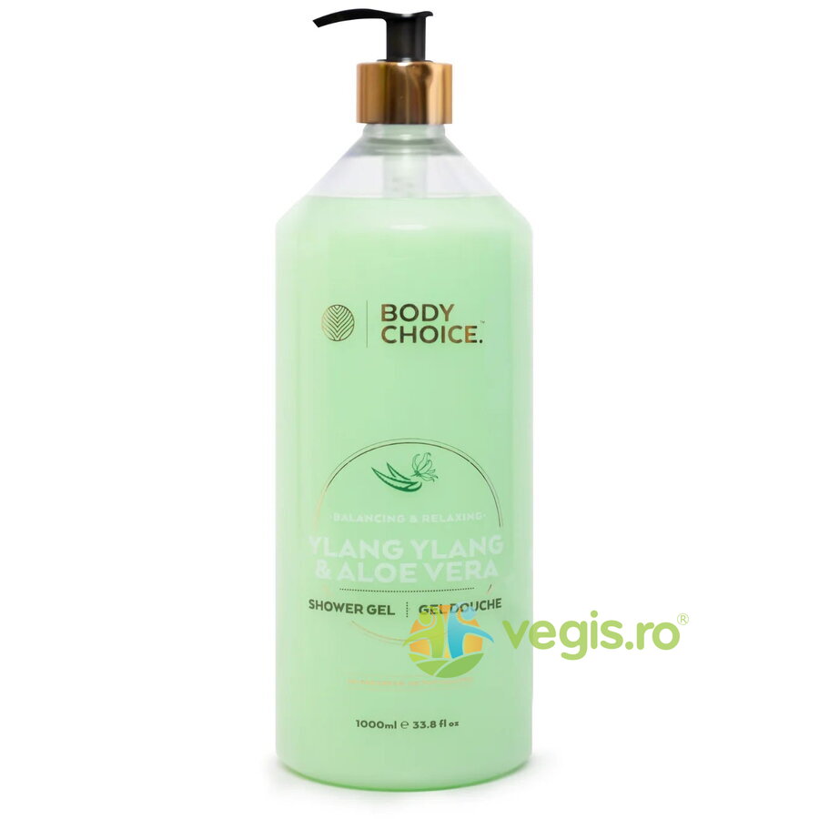 Oferte la Gel de Dus Echilibrant si Relaxant cu Parfum de Ylang Ylang si Aloe Vera 1L