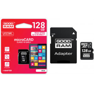 Oferte la Micro Card Class 10 Uhs I + Adapter Goodram M1aa-1280r12
