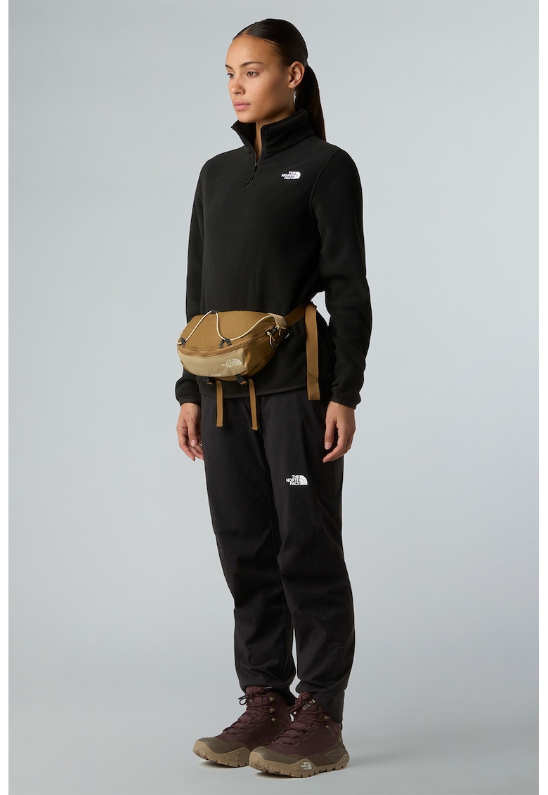 Bluza de trening din fleece cu fenta cu fermoar Glacier - Negru