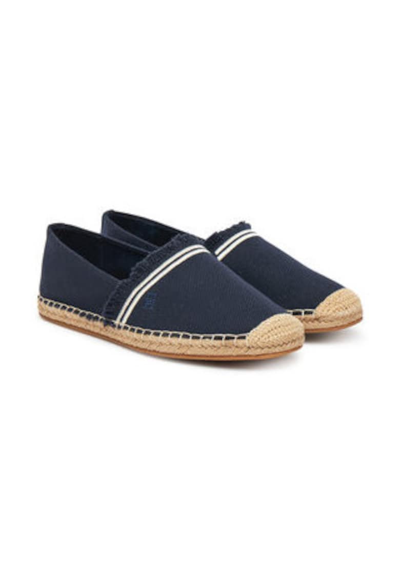 Oferte la Espadrile dama -  material textil - alb/bleumarin