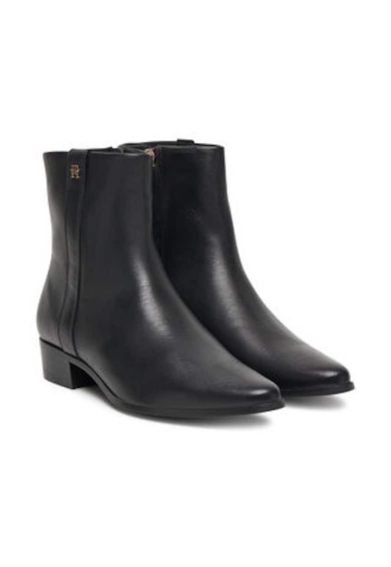 Oferte la Botine piele naturala  dama - Negru