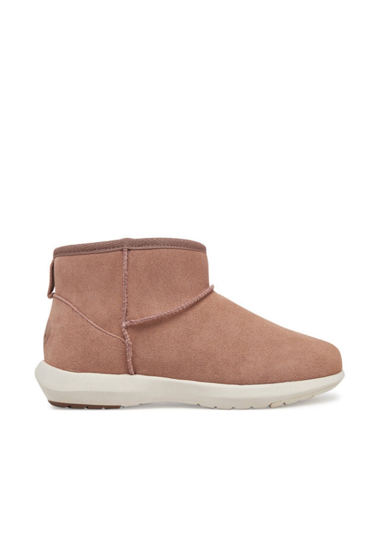 Oferte la Ghete de zapada dama -  piele naturala - roz - impermeabile - captuseala din piele de oaie merinos