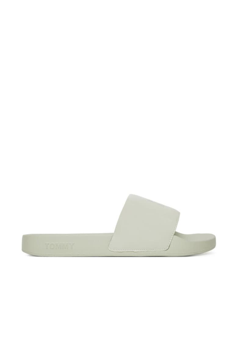Oferte la Slapi dama -  piele ecologica - alb