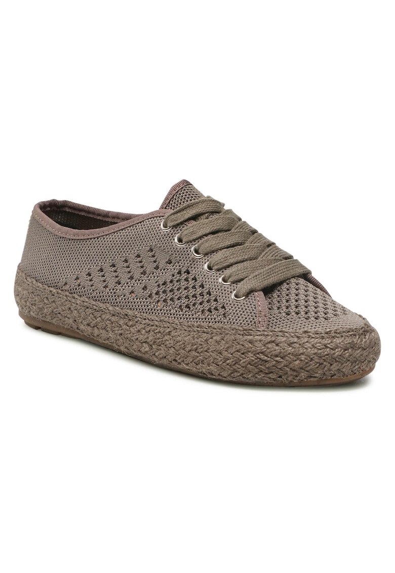 Oferte la Espadrile dama -  material textil - kaki