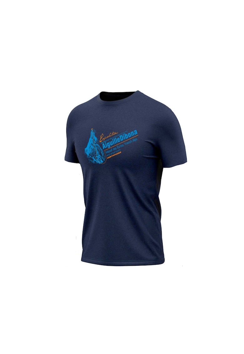 Oferte la Tricou outdoor din lana merino barbati SUSTENHORN2 - Bleumarin