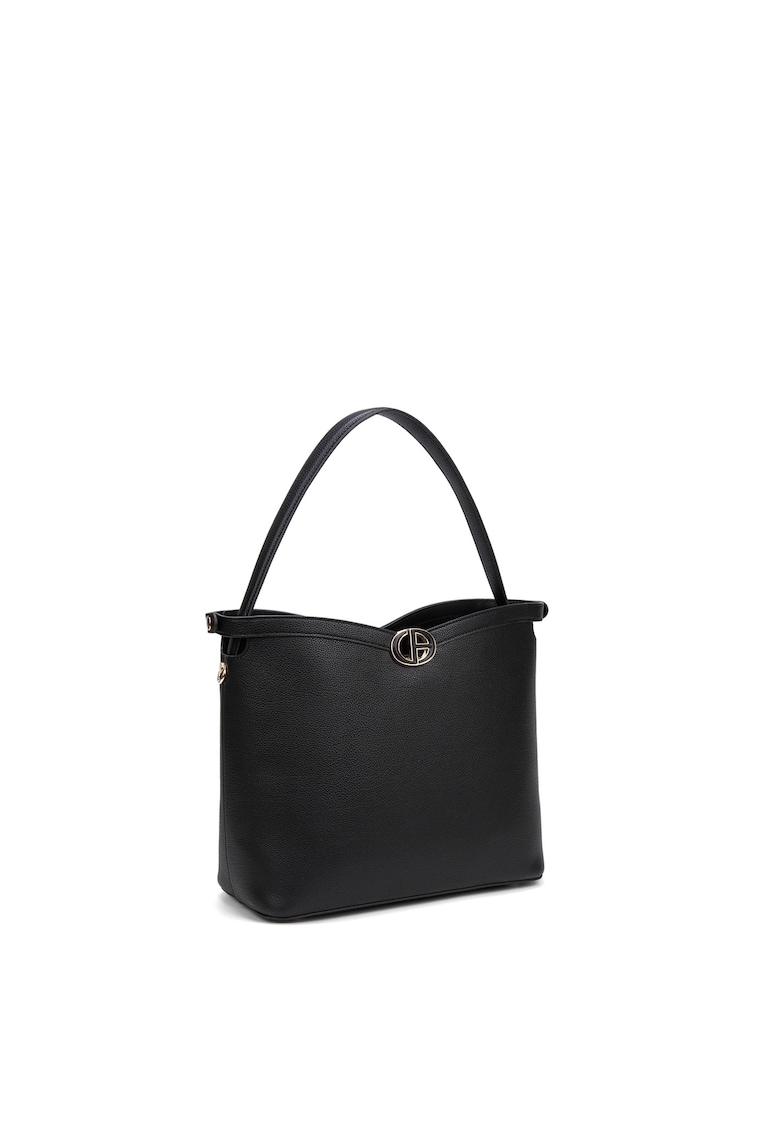 Oferte la Geanta tote din piele ecologica Seraphina - Negru