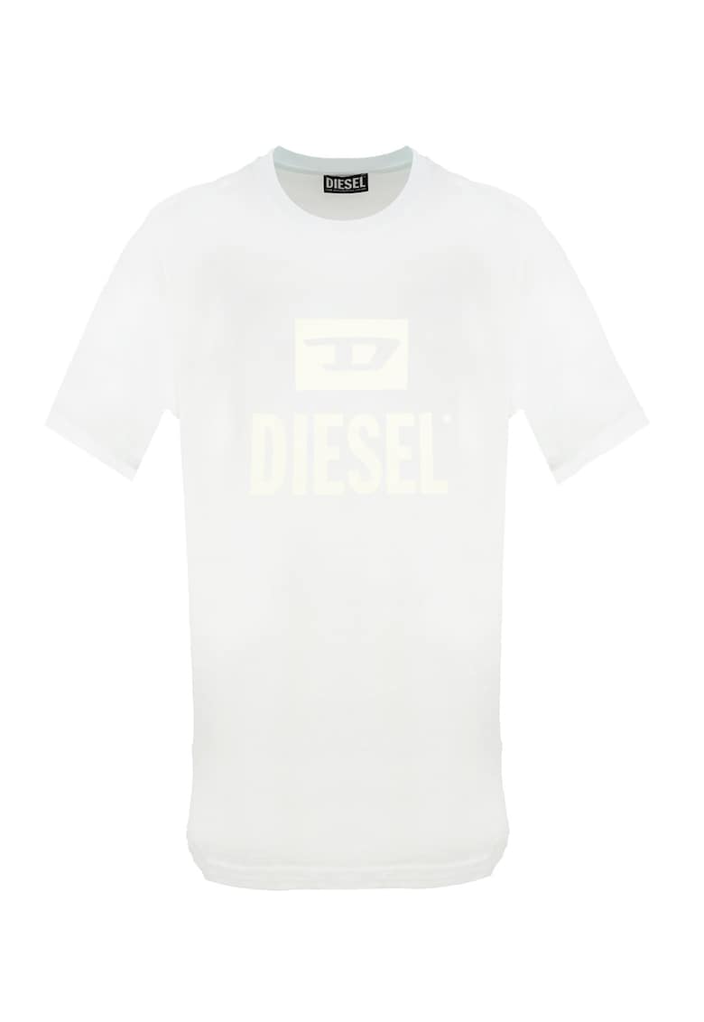 Oferte la Tricou regular fit cu imprimeu logo - Alb