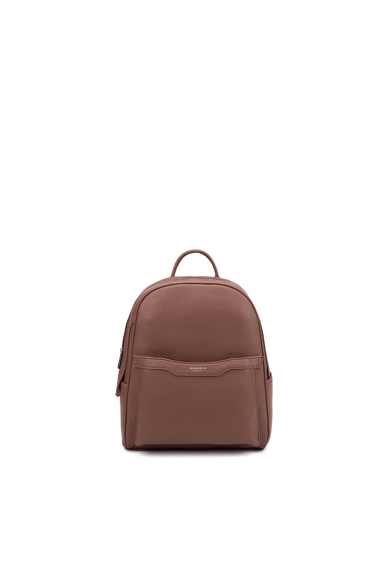 Oferte la Rucsac de piele ecologica - Maro