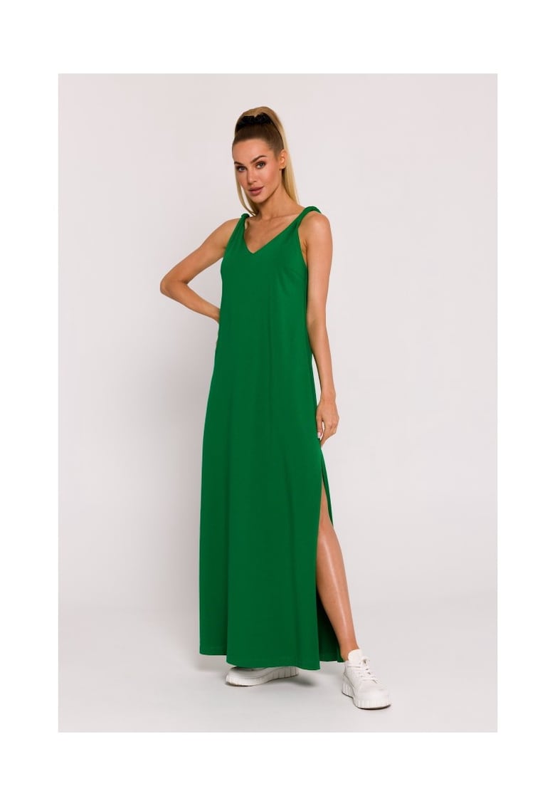 Oferte la Rochie maxi cu decolteu adanc la spate -