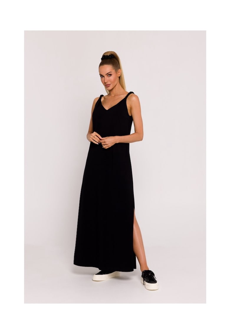 Oferte la Rochie maxi cu decolteu adanc la spate -