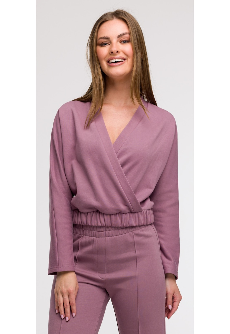 Oferte la Bluza cu decolteu petrecut -