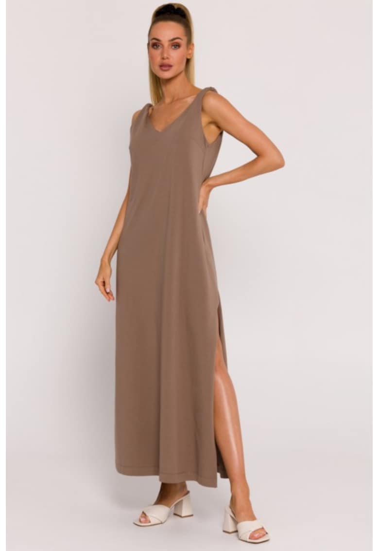 Oferte la Rochie maxi cu decolteu adanc la spate -