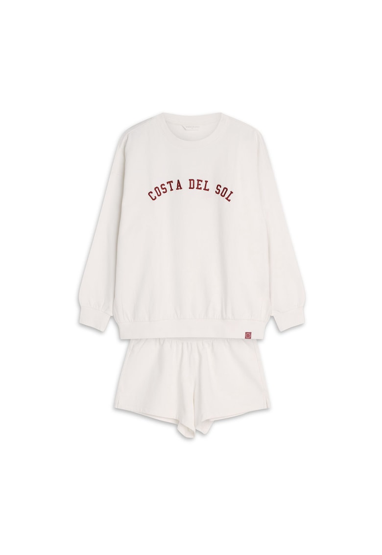 Oferte la Costume si compleuri dama Nimes Hederson alb crem - Alb