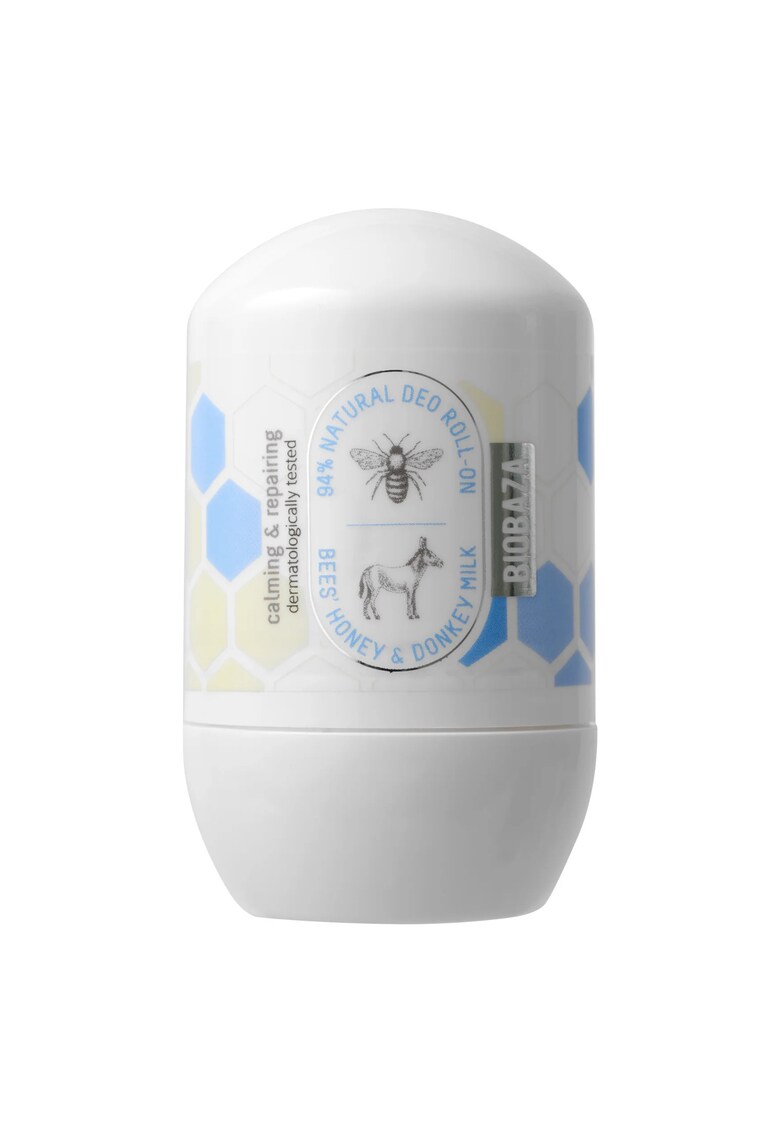 Oferte la Deodorant roll-on cu extract de miere si lapte de magarita -  BEES & DONKEYS - 50 ml