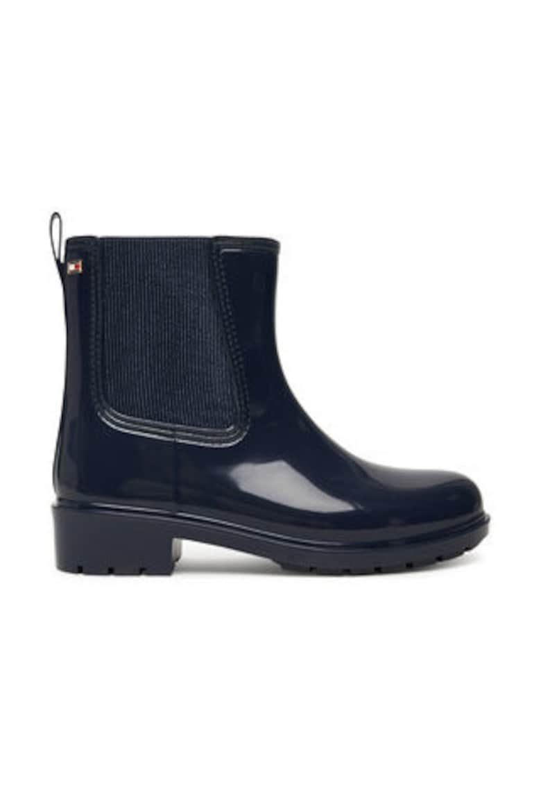 Oferte la Ghete Wellington Dama -  plastic - negru