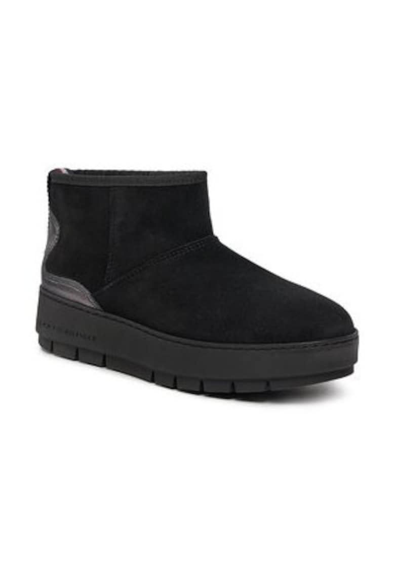 Oferte la Cizme dama -  piele naturala - negru