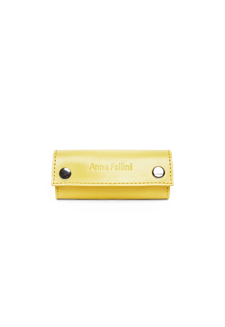 Oferte la Port chei piele -  galben - 15x12x0 cm