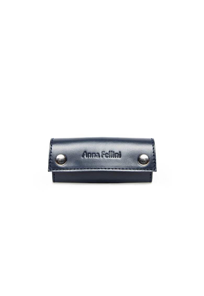 Oferte la Port chei piele -  Port chei - bleumarin - 15x12x0 cm