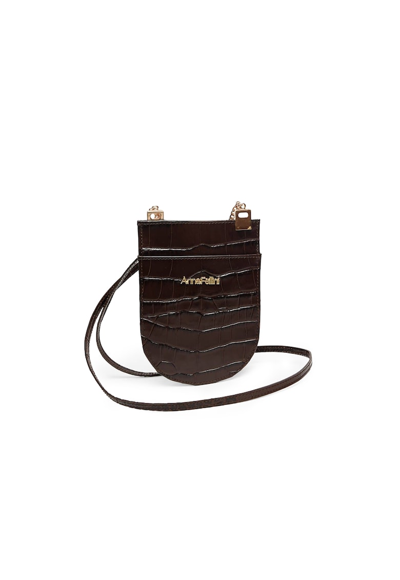 Oferte la Geanta dama piele -  Clara - maro - 15x0x20 cm