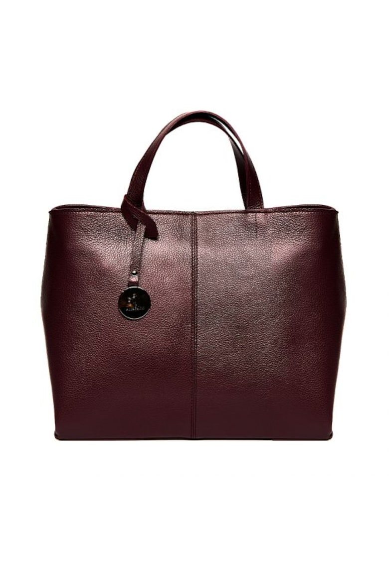 Oferte la Geanta dama piele -  Cosulet Ana mijlociu - 35x13x28 - Visiniu