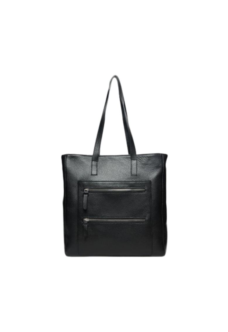 Oferte la Geanta dama piele -  Holly - 33x10x34 - Negru