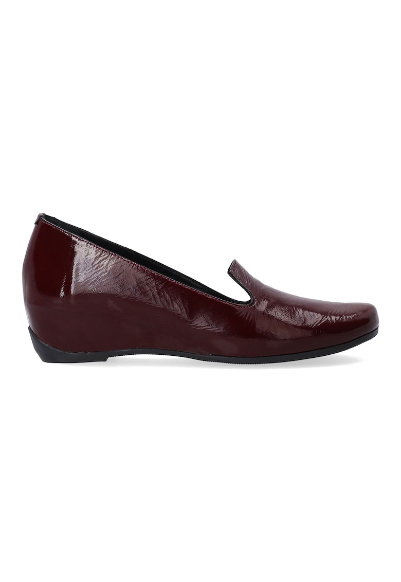 Oferte la Pantofi loafer din piele lacuita - Visiniu