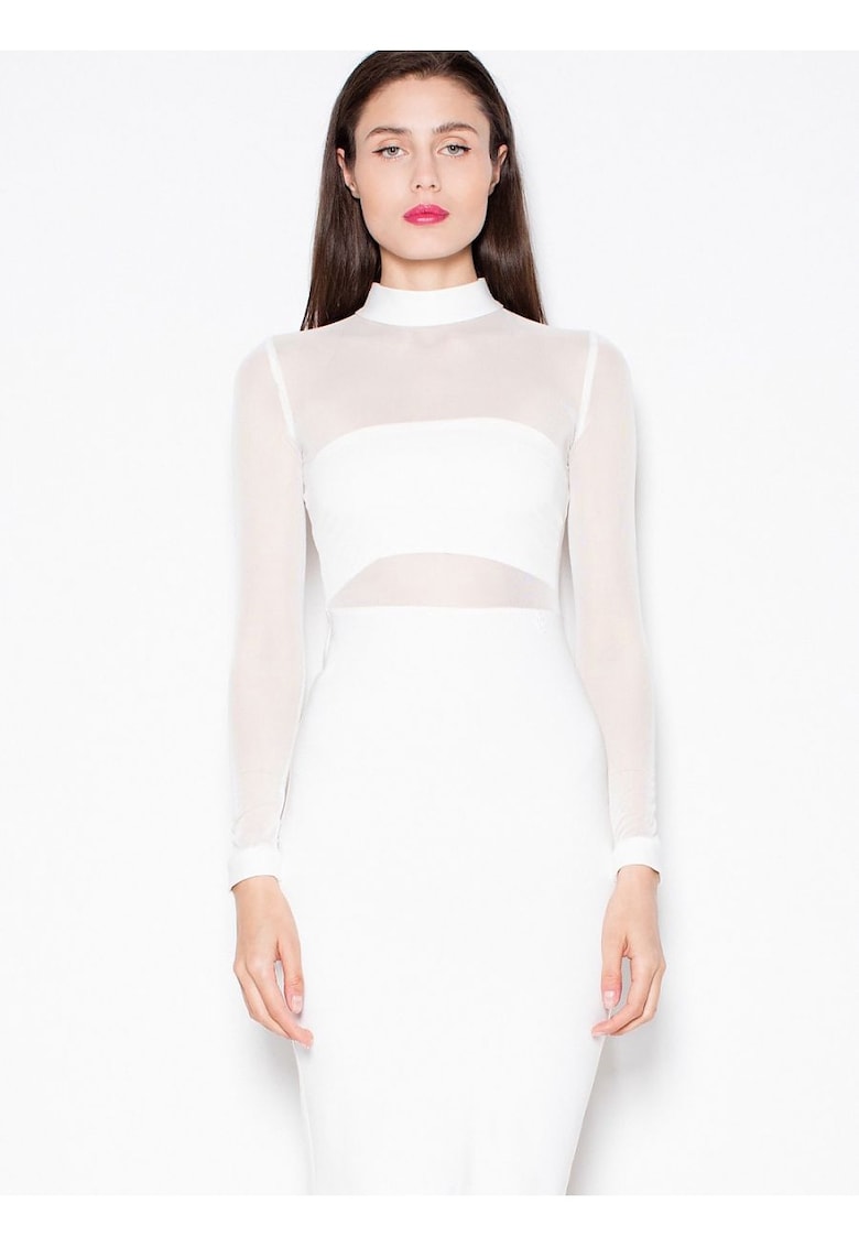 Oferte la Rochie de seara  alb - maneci - Alb