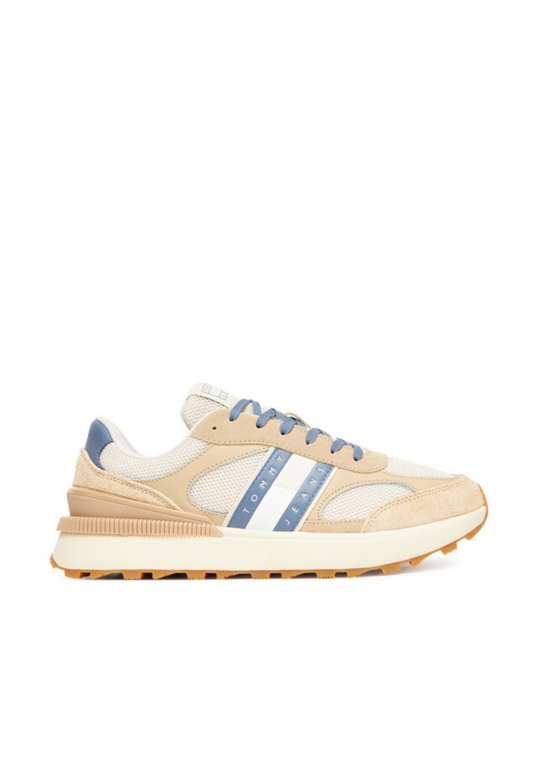 Oferte la Pantofi sport pentru barbati -  305438041 - textil - bej/maro