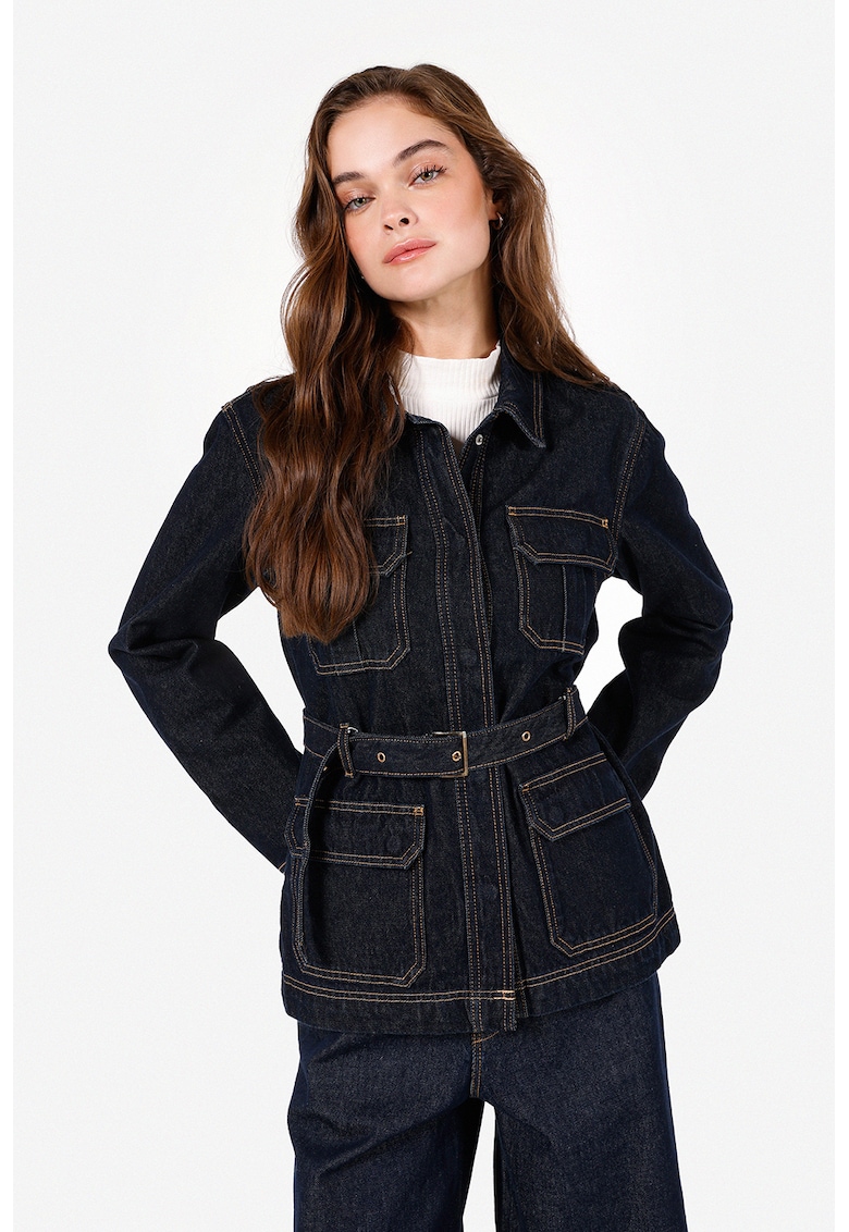 Oferte la Blugi cu croiala bootcut - Negru