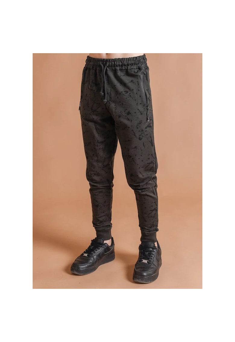 Oferte la Pantaloni sport din bumbac - cu buzunare - pentru baieti - 6-7