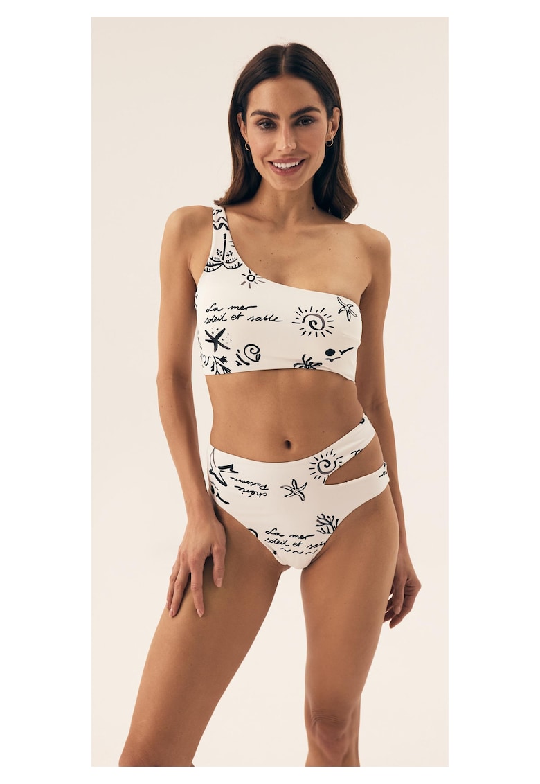 Oferte la Sutien de baie moale Alb crem Firenze - Alb