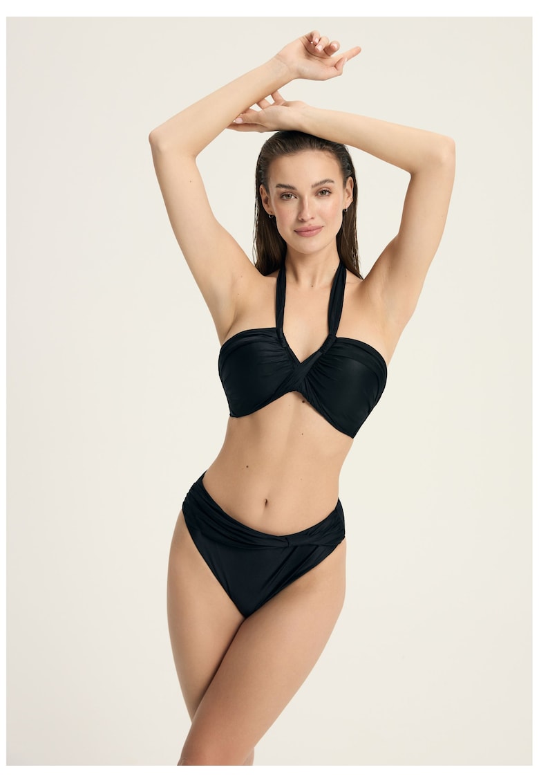 Oferte la Sutien top push-up bandeau Negru Truffle - Negru
