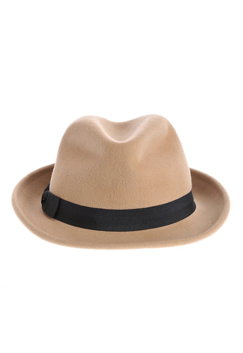 Oferte la Palarie fedora -  lana - maro -