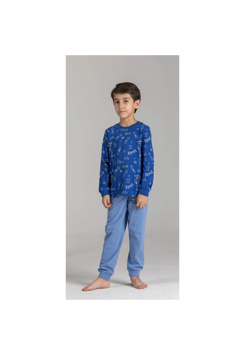 Oferte la Pijamale din bumbac - cu imprimeu - pentru baieti