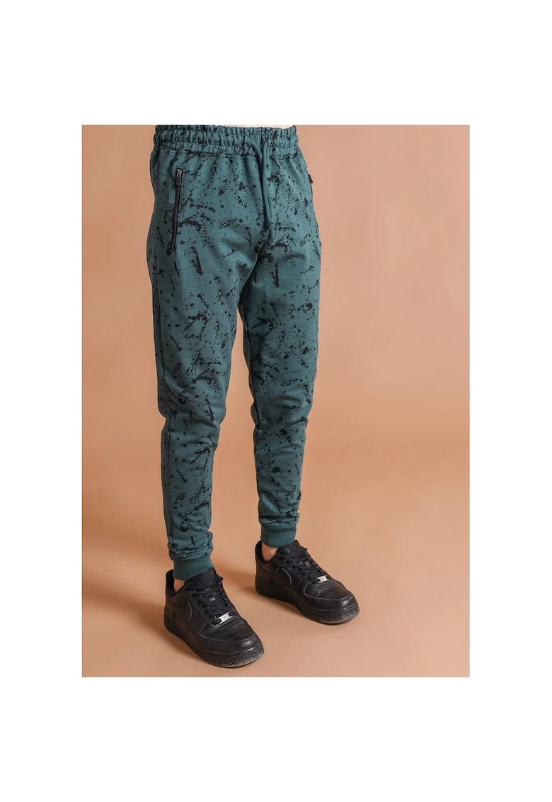 Oferte la Pantaloni din bumbac - cu buzunare - pentru baieti - 7-8