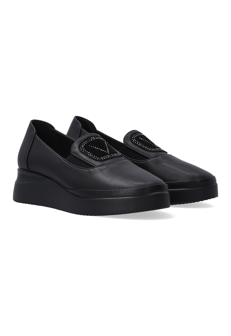 Oferte la Pantofi tip loafer din piele decorati cu strasuri