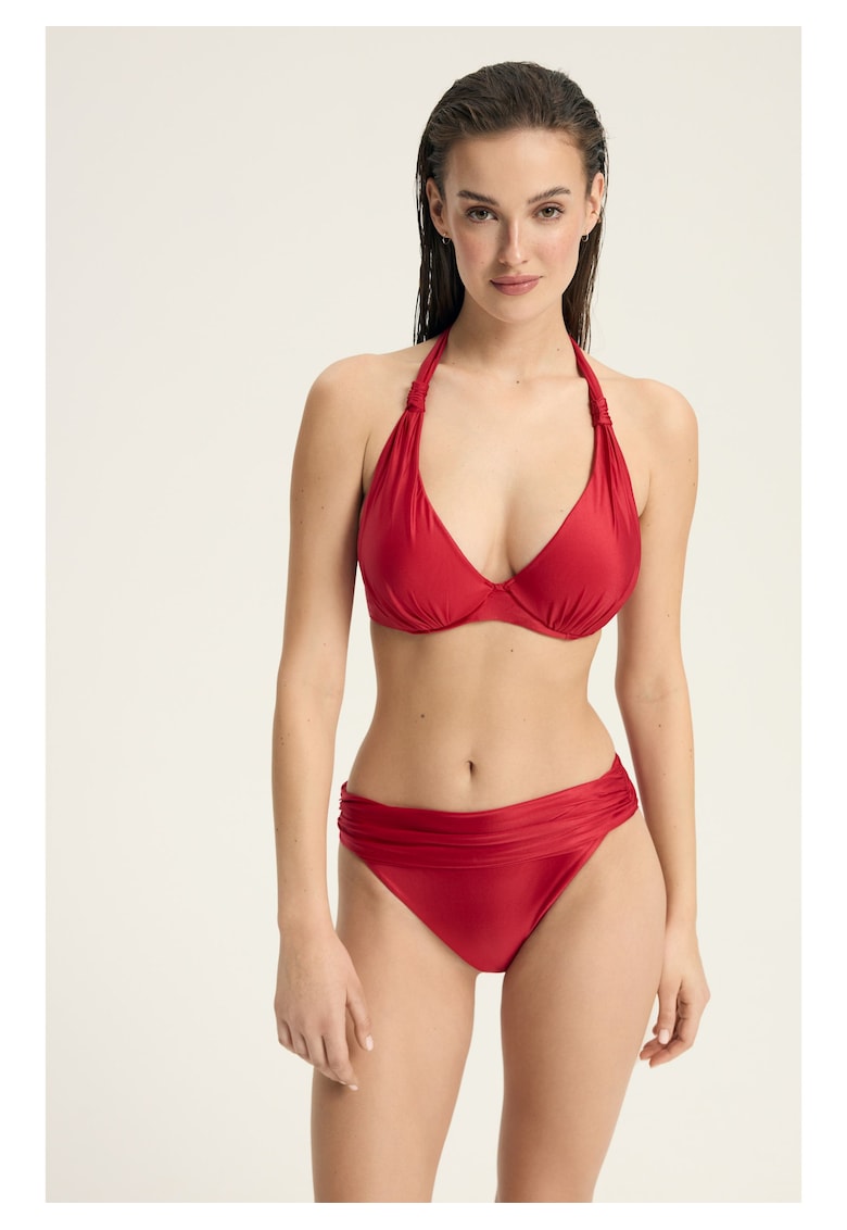Oferte la Sutien top push-up Rosu Truffle - Rosu