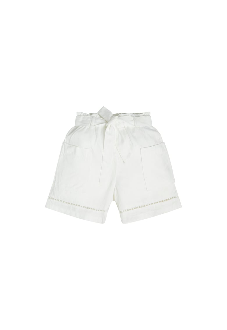Oferte la Pantaloni scurti copii -  Lyocell - Alb - Alb